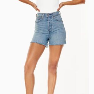 Aritzia Denim Forum jean shorts size 26 high rise